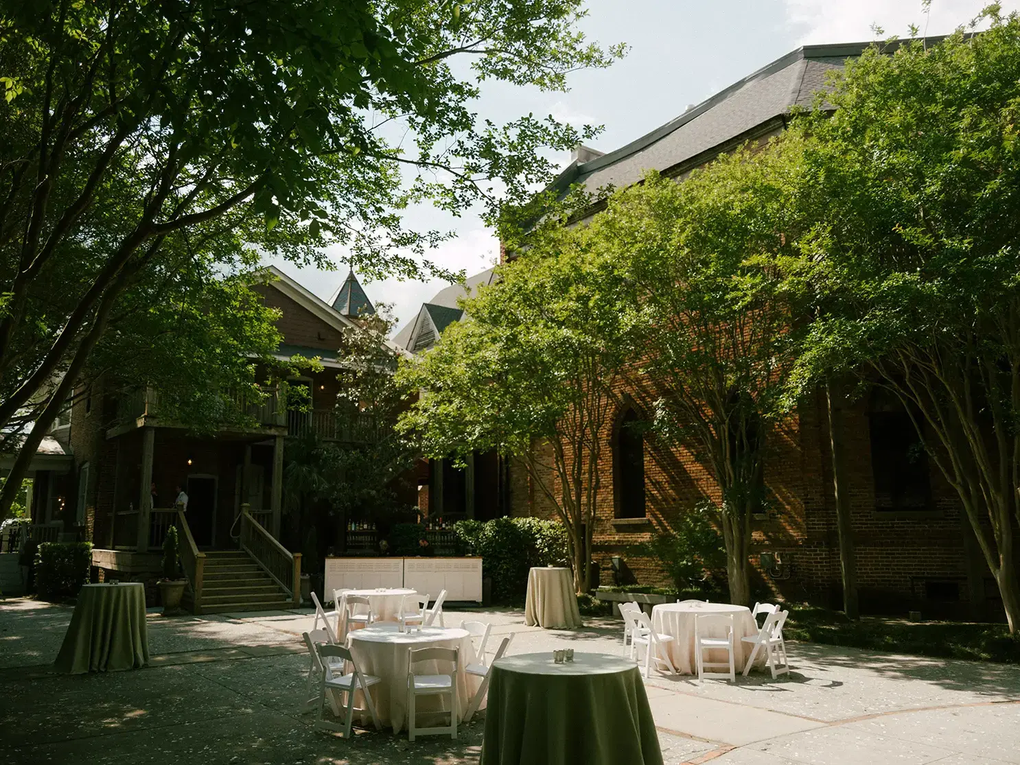 Editorial engagement portrait outdoors