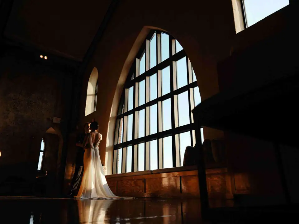 Wedding photo after the ceremony in Montgomery