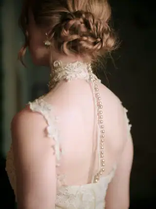 Wedding photo after the ceremony in Worcester, Massachusetts