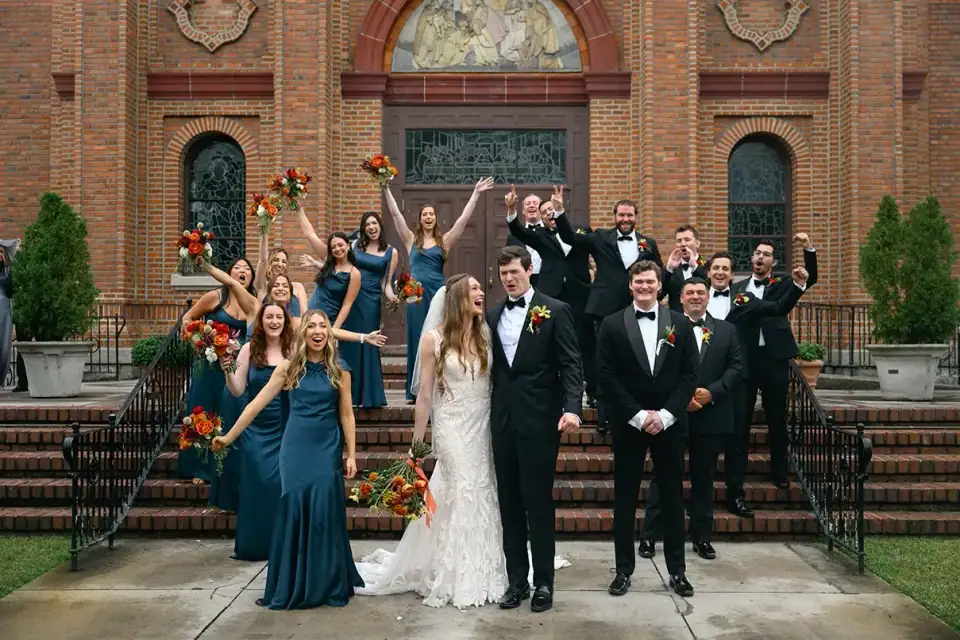 Couple getting married in Stamford, Connecticut