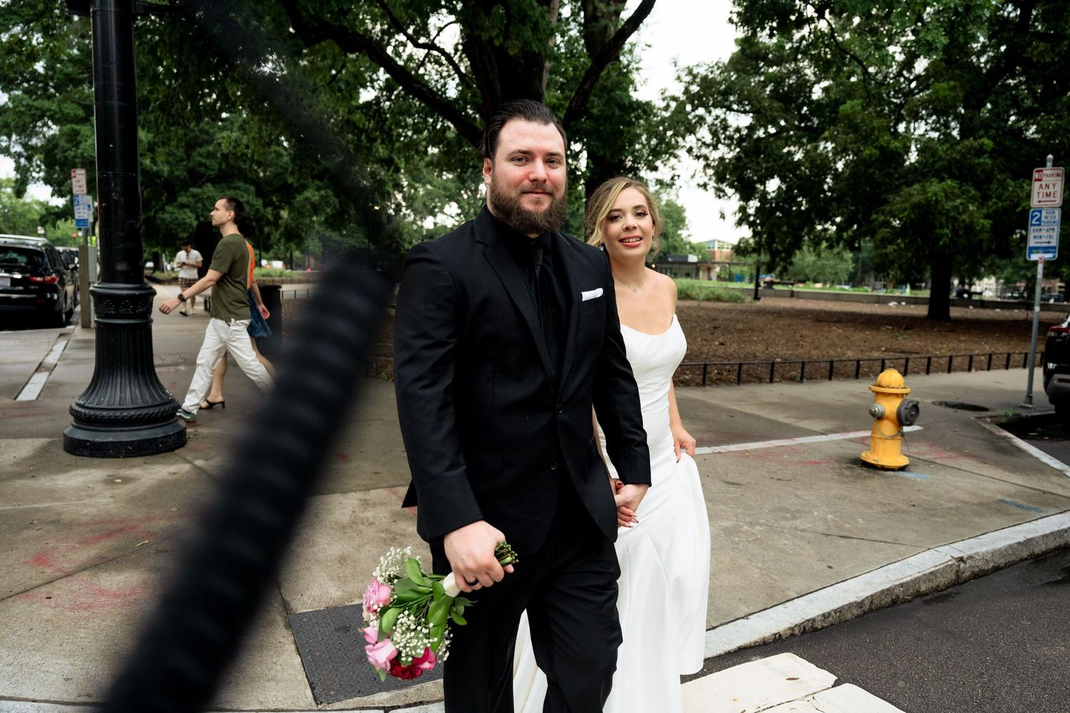 Cafe Luna wedding in downtown Raleigh